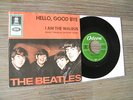 7'THE BEATLES - HELLO, GOODBYE / I AM THE WALRUS - (TOP COND.) - ROTER BALKEN -