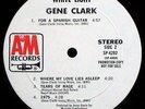 GENE CLARK (Byrds)  'White Light' 1972 1st ed. Promo LP with promo labels