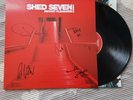 Shed Seven 7 Instant Pleasures vinyl LP album hand signed autographed unplayed