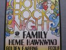Concert Poster Tourposter Hot Rock Night 1973 MINT Family Earring Hawkwind Savoy