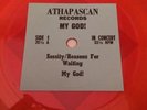 Jethro Tull My God  LP Athapascan  Orange Vinyl Live And Studio