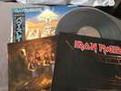 IRON MAIDEN POWERSLAVE - Japan EMS-91091 OBI INSERT  POSTER  LP Vinyl