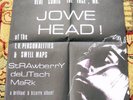 SWELL MAPS JOWE HEAD RARE UK REC COM PROMO POSTER 'STRAWBERRY DEUTSCH MARK' 1986