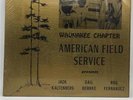 Waunakee Chapter AFS LP Rare Xian Private Youth Folk Album Shrink ARS 695S