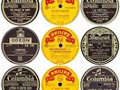 Konvolut „Chanson Francaise“ - 20 Stck. 78 er Schellackplatten
