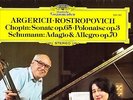 DGG STEREO - ARGERICH / ROSTROPOVICH CHOPIN SONATA / SCHUMANN ADAGIO ALLEGRO NM