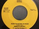 DONALD HEIGHT -Rags To Riches/Dancing To The Music Of Love -HONEY