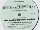 Orig ERIC CLAPTON King Biscuit Flower Hour Radio Special 8-11-85 2xLP