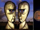 PINK FLOYD the division bell (blue vinyl & lyric insert) LP EX/EX C 64200 prog