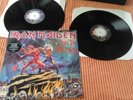 IRON MAIDEN Run To The Hills/Number Of The Beast 2 x LP First 10 Years IRN 4 Ex+