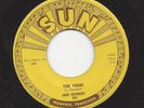 JACK CLEMENT - TEN YEARS/YOURLOVER BOY - '58 SUN COUNTRY/ROCKABILLY 45