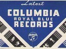 Columbia Royal Blue Records Sept 1933 Catalog Supplement (Chicago Wold's Fair)