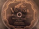 Victor 21272 Frank Stokes BEDSIDE/DOWNTOWN BLUES  78rpm V 1928