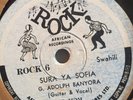 G. ADOLPH BANYORA ROCK 6 AFRICA 78 RPM E- EAST AFRICAN GUITAR