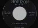 Rockabilly 45 - Johnny Redd - Take A Ride With Me - Horizon - mp3 - rare