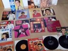 Elvis Presley, 24 x, incl. 3 x UK,Silver/Black-RCA, Italy Press,Romania, Cochran