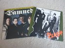THE CLASH/THE DAMNED - 2 X VINYL PUNK LP BUNDLE - VG - SALE PRICE