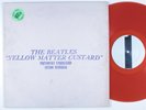 BEATLES Yellow Matter Custard TRADE MARK OF QUALITY LP VG++ red vinyl