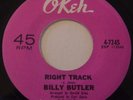 BILLY BUTLER - RIGHT TRACK / BOSTON MONKEY - NORTHERN SOUL