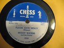 MUDDY WATERS PLEASE HAVE MERCY / LOOKIN FOR MY BABY KILLER BLUES 78 CHESS 1514