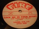 BLUES TARHEEL SLIM LITTLE ANN Lock Me In Yr Heart/Much TooLate FIRE 1009 LATE 78