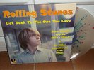 RARE ROLLING STONES get back to the one you love MULTICOLOURED LP studio + live