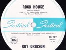 ROY ORBISON 45: ROCK HOUSE/YOU'RE MY BABY AUSSIE FESTIVAL 742 NM & NM 1964 RARE