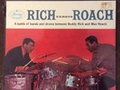 Buddy Rich and Max Roach, Rich versus Roach LP, Vintage Mercury STILL SEALED