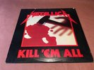 METALLICA -- KILL 'EM ALL LP -- Megaforce Records MRI 069 Variation 1