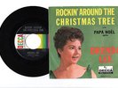 BRENDA LEE # 30776 - ROCKIN' AROUND THE CHRISTMAS TREE  - 45 & PICTURE SLEEVE