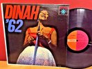 Dinah Washington AUTOGRAPHED Dinah '62 Original LP Blues EX Vinyl & Cover