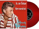 Johnny Hallyday Ja, Der Elefant - Vinyle EP Rouge Limité  (Pochette Allemande)