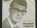 BUDDY HOLLY Rave On CORAL UK 1st Press 7” 45 E.P. PICTURE SLEEVE
