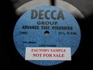 LEAF HOUND GROWERS OF MUSHROOM UK RARE DEMO ACETATE DISC KOSSOFF ROCK MONSTER