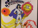 RICK SPRINGFIELD: Comic Book Heroes LP (punch hole, insert) Rock & Pop