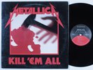 METALLICA Kill Em All ELEKTRA LP