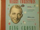 BING CROSBY Merry Christmas 1948 DECCA 4 RECORD 78 RPM BOOK w/'WHITE CHRISTMAS'