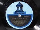 78rpm LILLI LEHMANN sings Don Juan (Mozart) - RARE GERMAN ODEON