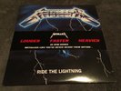 Metallica- Ride The Lightning 45 RPM Series 180 Gram 2 LP Vinyl Record set 2008