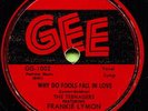 FRANKIE LYMON (Why Do Fools Fall In Love / Please Be) R&B/SOUL 78  RPM  RECORD