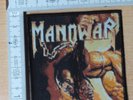 Manowar Rare Wove Patch The Dawn of Battle Black ltd Virgin Steele Thor Riot