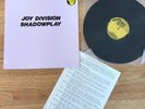 Joy Division ?– Shadowplay LP - fab club Kornyfone original with insert 500 made
