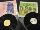 The Beatles Get Back Sessions & Wizardo's Greatest Hits Vinyl LP Record 2 LP Lot