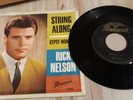 Single 7 ´ rick nelson   string along brunswick Records