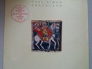 Paul Simon - Graceland Vinyl LP Europe 1st + Lyric Inner Embossed A3/B3 VG+/EX+