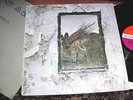 LED ZEPPELIN-  Led Zeppelin IV,   ORIG 1971 UK PLUM/RED LP/ inner....DECENT COPY