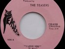 THE TEASERS I Love You / Love me... RARE CANADIAN ROCKABILLY 45 LISTEN