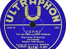 Marlene Dietrich - Jonny / Peter - Erstausgabe 1931