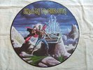 IRON MAIDEN run to the hills..picture disc..EMI-12 EMPI 5542 YEARS 1985