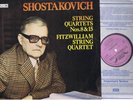 * L'OISEAU LYRE DSLO 11 * TAS LIST NM * FITZWILLIAM QUARTET - SHOSTAKOVICH  8/15